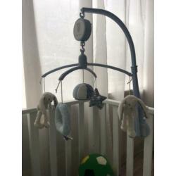 Little Dutch muziekmobiel (blauw/wit)
