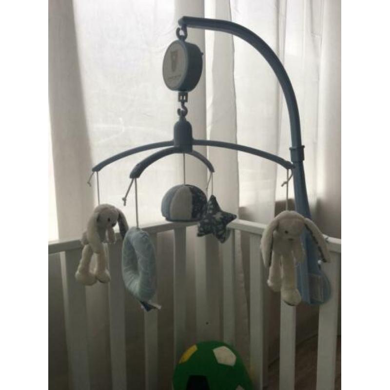 Little Dutch muziekmobiel (blauw/wit)
