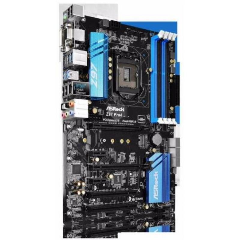 ASRock Z97 Pro4 | 4x DDR3 | ATX | LGA 1150 | Laatste BIOS Ve