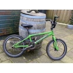Stoere crossfiets groen