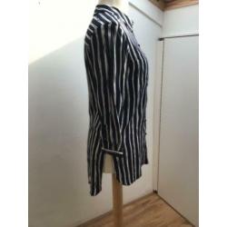 Claudia Strater moderne gestreepte blouse