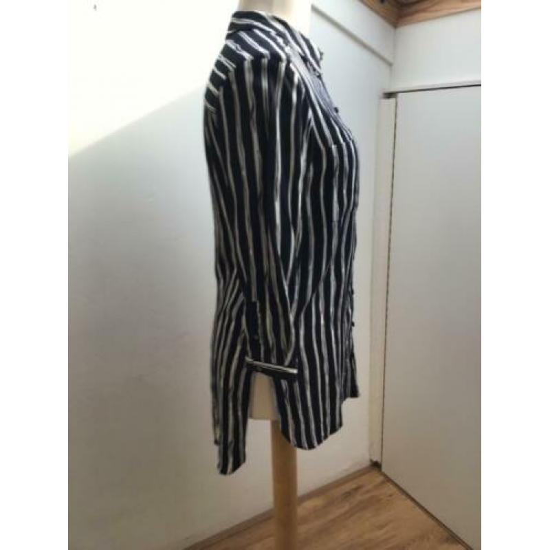 Claudia Strater moderne gestreepte blouse