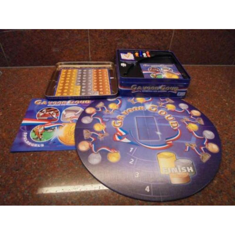Ga voor goud olympisch dvd bordspel ( nieuw )