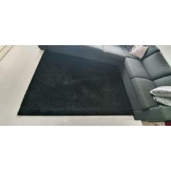 zwarte tapijt 160x230cm