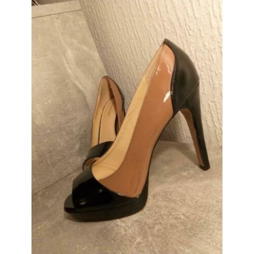 graceland peeptoe zwart /nude MT 39 KASTOPRUIMING