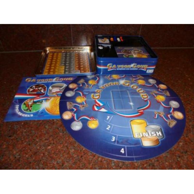 Ga voor goud olympisch dvd bordspel ( nieuw )