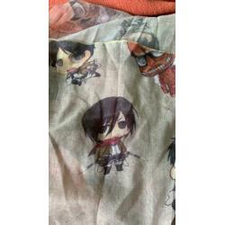 Attack On Titan sjaal anime