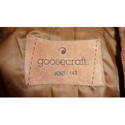 goosekraft, leren jas, ibiza, bohemian, jas, leer