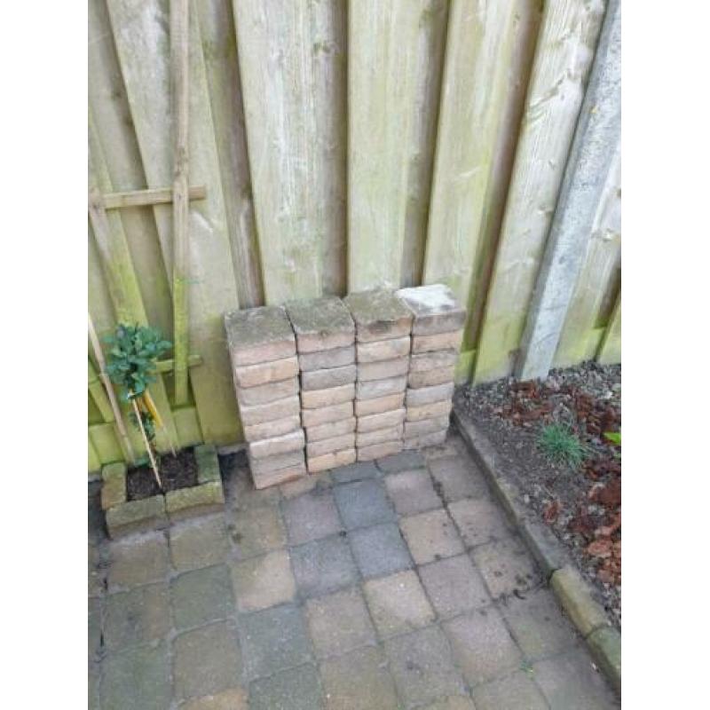Trommelsteen bont 14 x 14 x 7 cm
