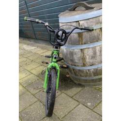 Stoere crossfiets groen