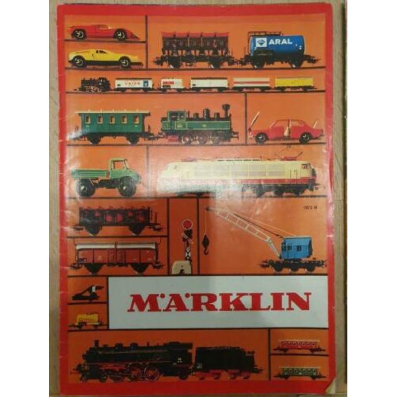 Märklin catalogussen eind jaren 60 en begin 70