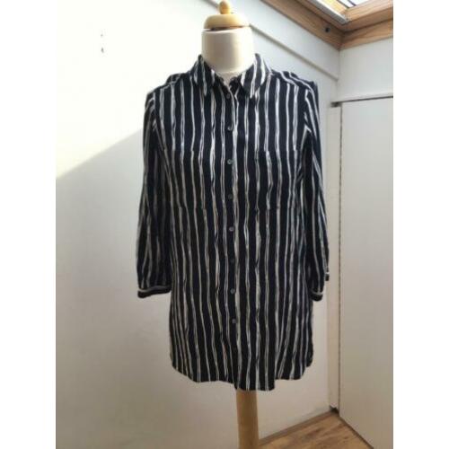 Claudia Strater moderne gestreepte blouse