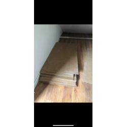 Hardboard platen