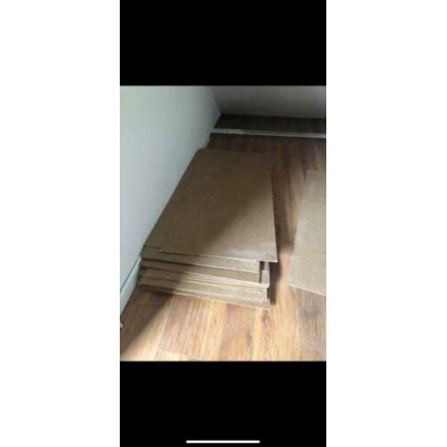 Hardboard platen