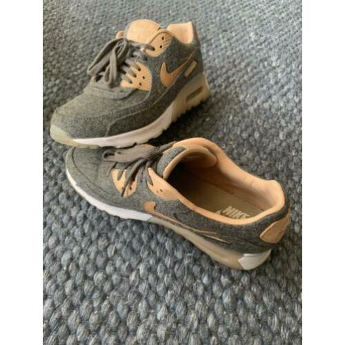 Nike air Max 90 Ultra Premium Wool grey & Vachetta Tan 39