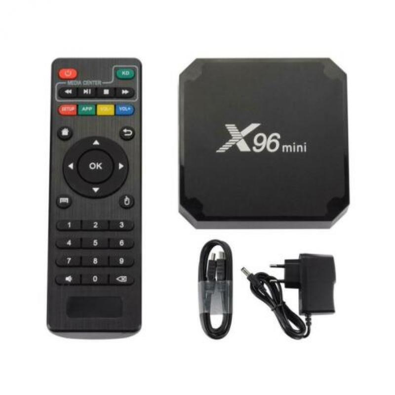 X96 Mini 2GB 16GB Android 7.1 met defecte voeding