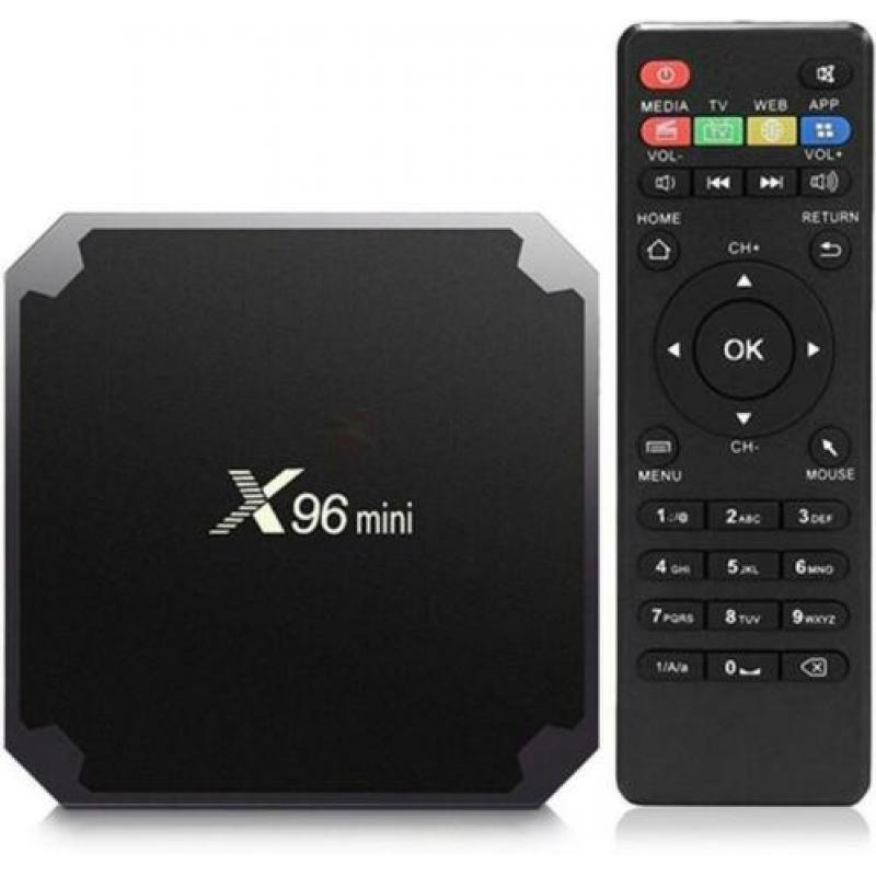 X96 Mini 2GB 16GB Android 7.1 met defecte voeding