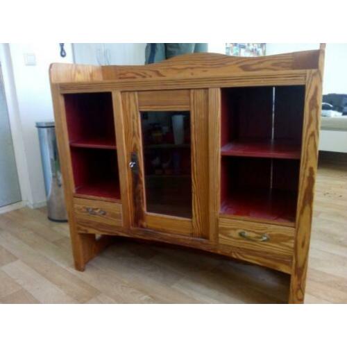 Luxe kastje afgewerkt hout