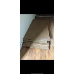 Hardboard platen