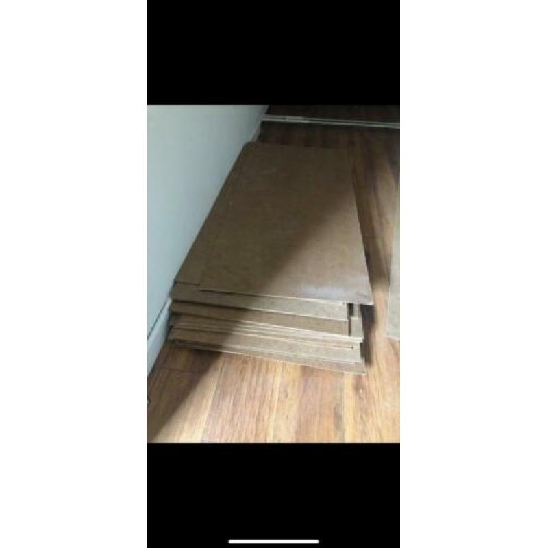 Hardboard platen
