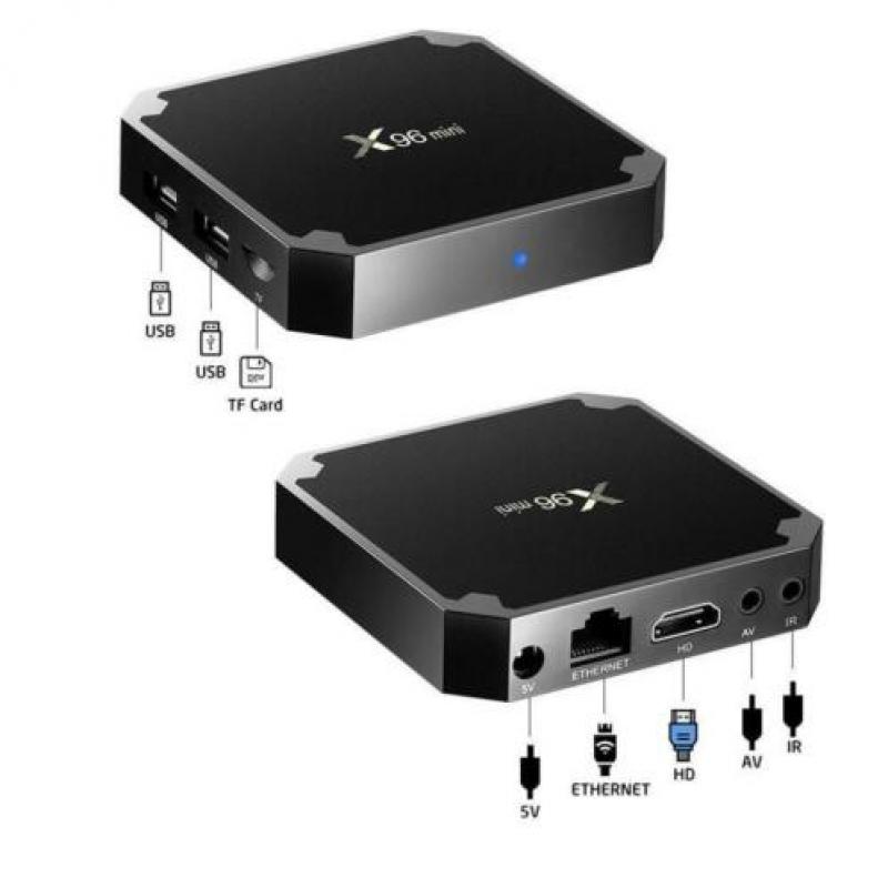 X96 Mini 2GB 16GB Android 7.1 met defecte voeding