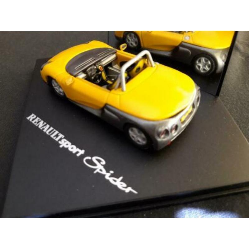 Renault Sport Spider geel – Vitesse 1;43