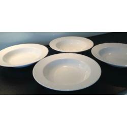 4er Set luxe pastaborden