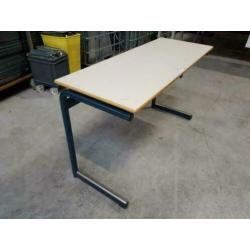 44x EROMES schooltafels schoolbureau's 130×50 cm