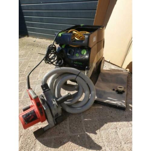FESTOOL ctl22 bouwstofzuiger + Milwaukee sleuvenzaag