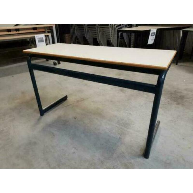 44x EROMES schooltafels schoolbureau's 130×50 cm