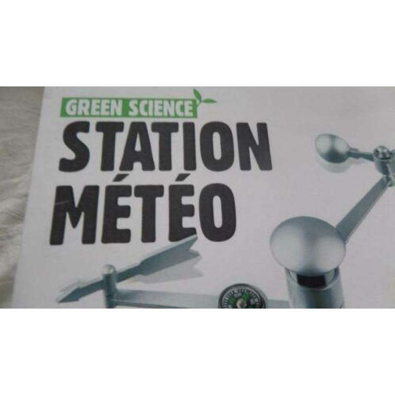 experimenteerdoos, bouw je eigen weerstation, franstalig!