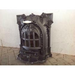 Antieke ART Nouveau kachel (Frankrijk)