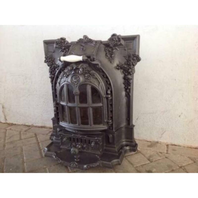 Antieke ART Nouveau kachel (Frankrijk)