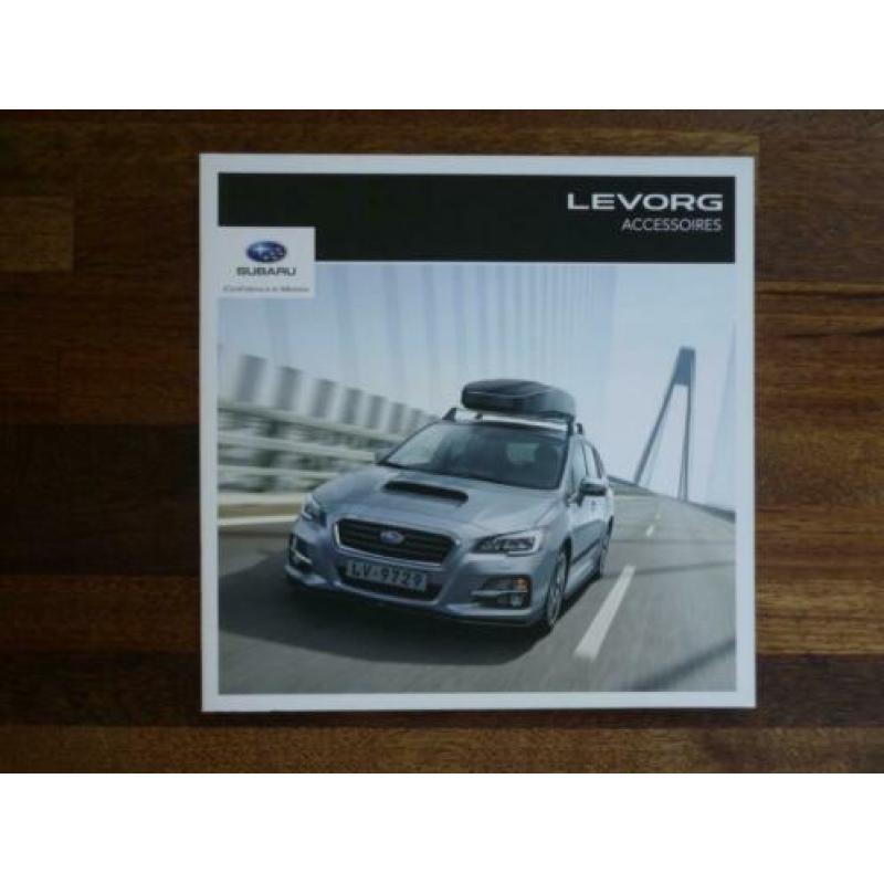 Subaru Levorg accessoires (2016, België-frans)