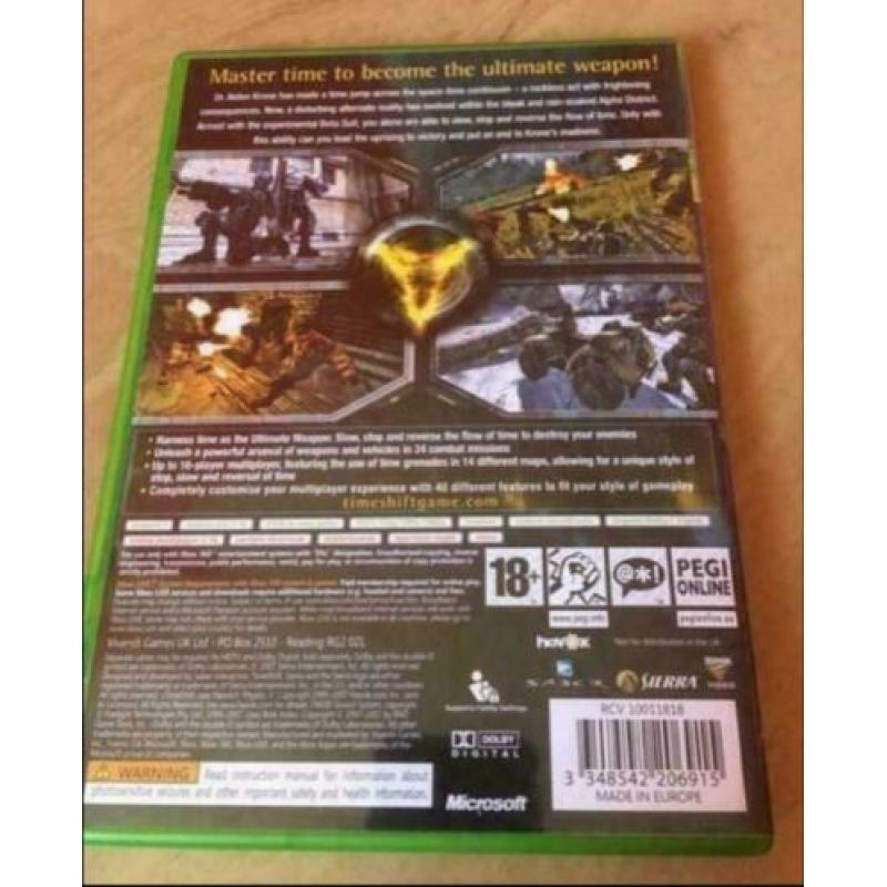 Xbox360 time shift