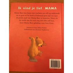 Ik vind je lief mama super lief kinderboek over beren boek