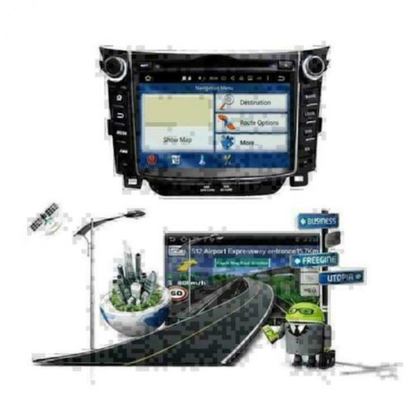 Hyundai i30 2012- navigatie android 9.0 dab+ carkit