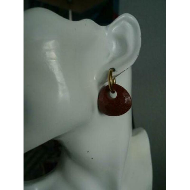 gold sand creool hangers 21x22mm en kettinghanger