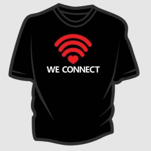 We Connect t-shirt