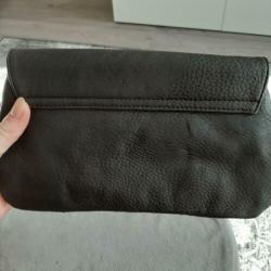 Clutch bruin Friis & Company klein kunstleer