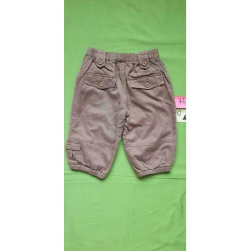 Baby Little Me mensje broek maat 74