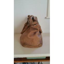 Bruine Cowboysbag shopper. Type 1099 Bag Bolton.