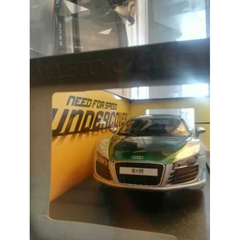 Een Audi R8 1:18 ( Need for speed )