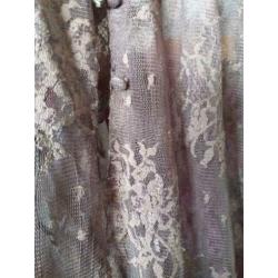 ?? ESSENTIEL ??ANTWERP teer bruin kanten tuniek..mt 40