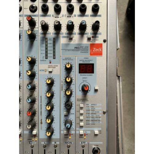 Zeck actief mengpaneel 2x 500 watt