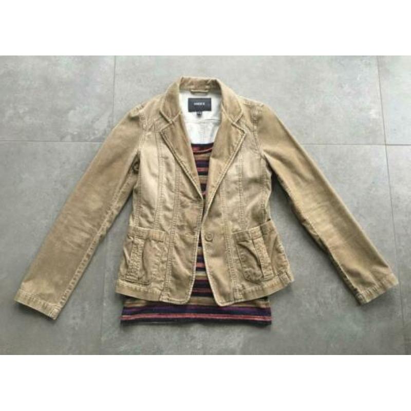Silver Creek colbert jas grijs maat S