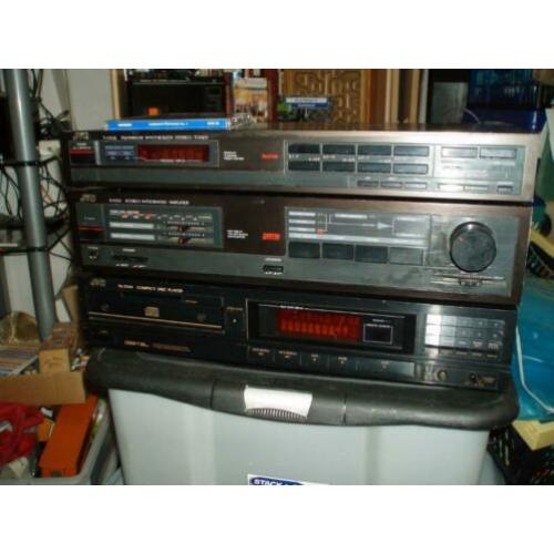 JVC set vintage Amplifier A-GX2,Tuner T-GX2L,CD XL-Z444