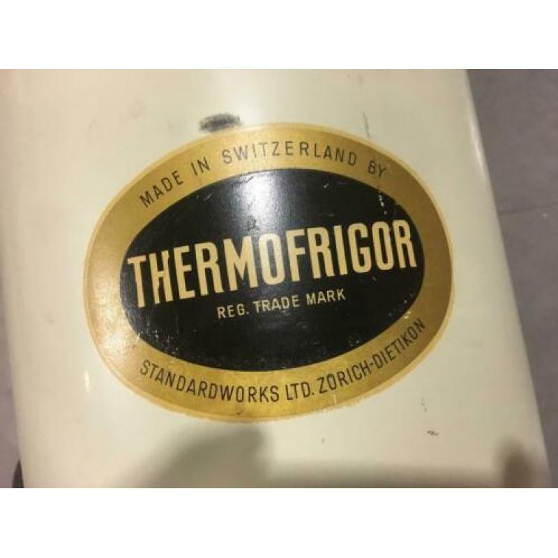 Thermofrigor thermosfles 75 cm brocante stikstof vintage