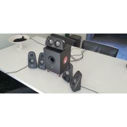Logitech z506 + surround usb adapter