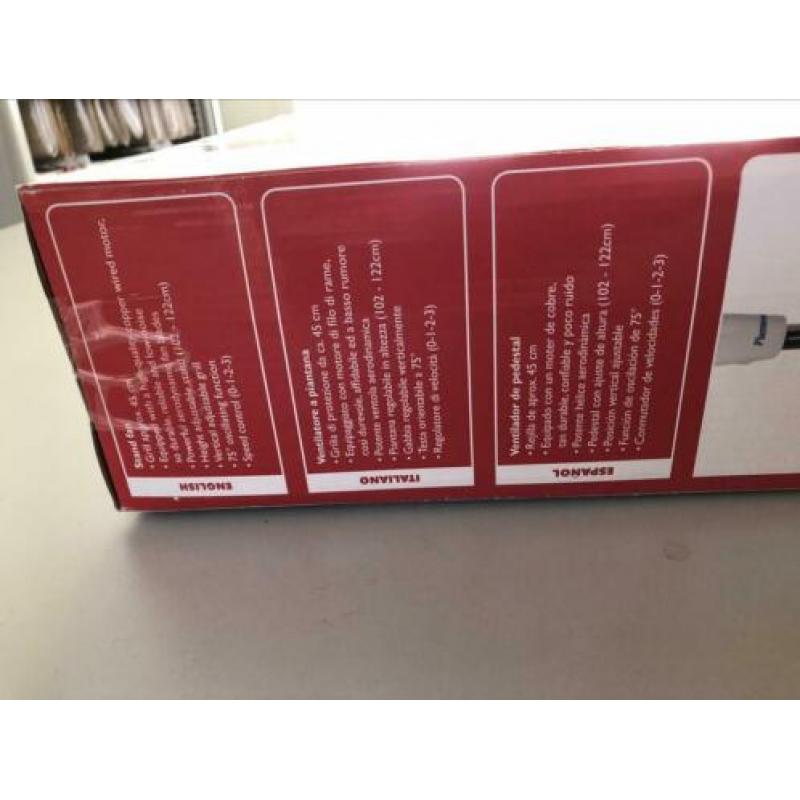 Staande ventilator Nieuw in verpakking
